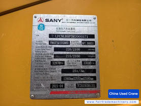 Buy Sany STC250E5 Used Crane / 10 Buy Sany STC250E5 Used Crane / 10